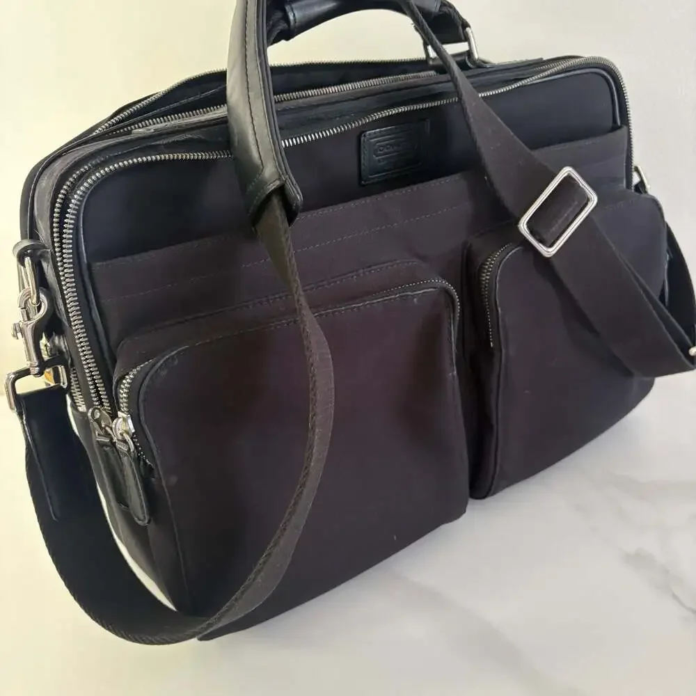 Coach fabric two lock